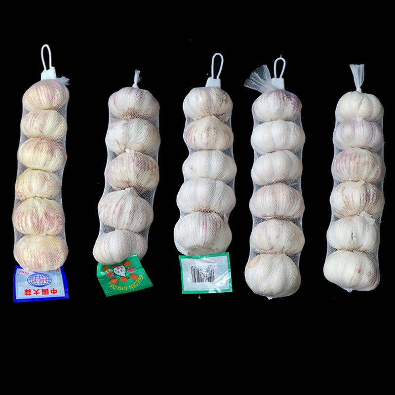 High Quality Exported PP Tubular Onion Potato Draw String Mesh Bag