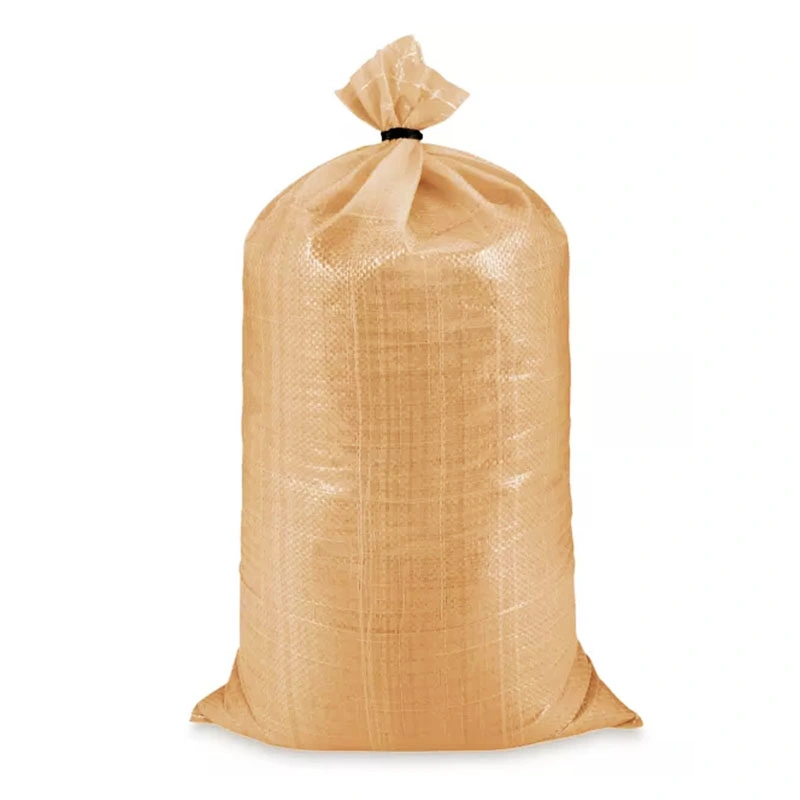White 25kg Polypropylene Woven PP Sand Bag with String