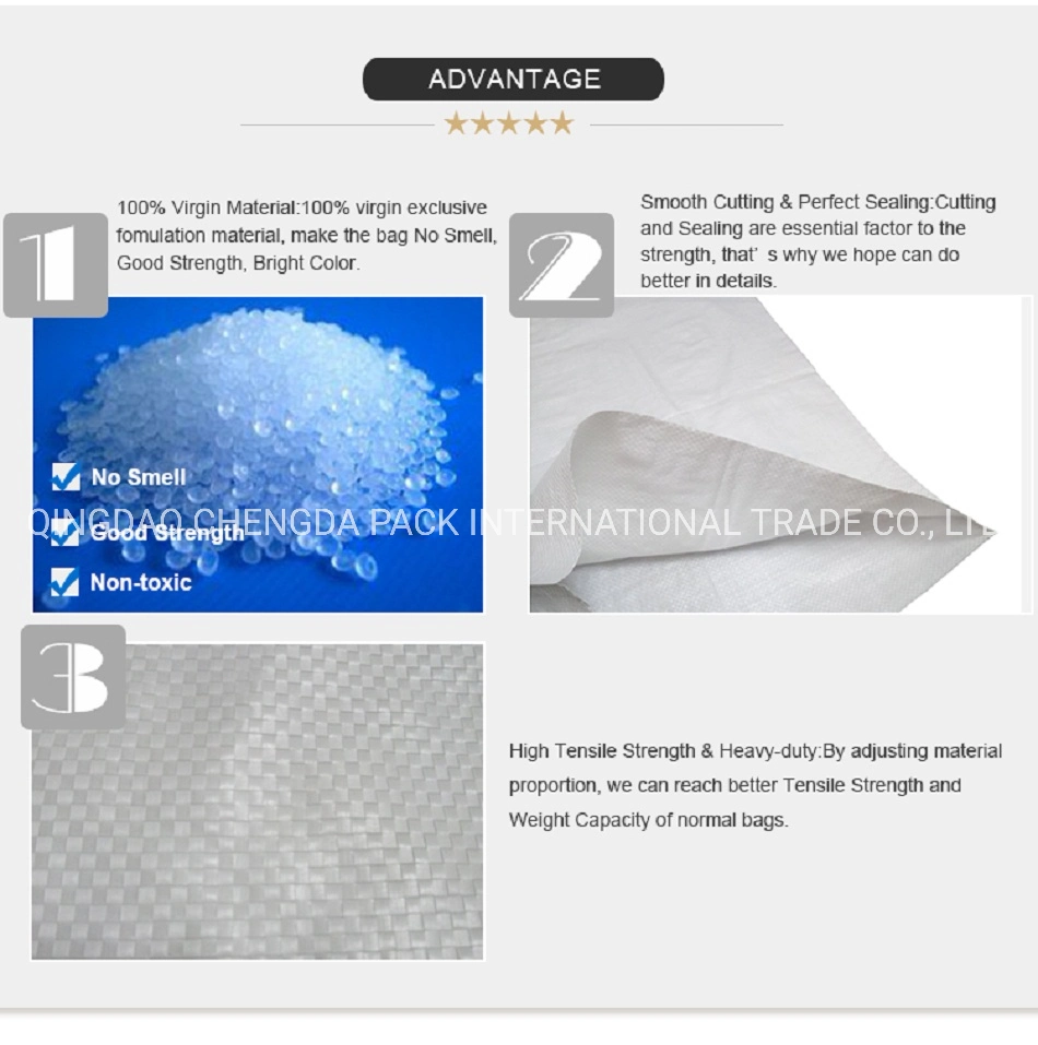 China Empty 50kg White Green Woven PP Construction Waste Sand Bag Manufacturer