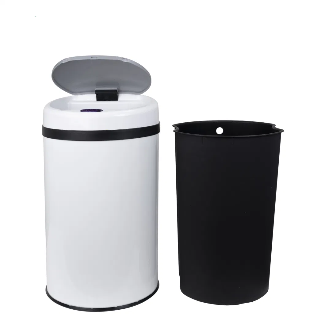 Automatic Infrared Sensor Garbage Waste Bin 30L/42L/50L Stainless Steel Lid Open Automaticly Motion Trash Can