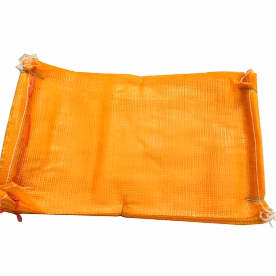 China Factory UV Treated Drawsting 10kg 25kg 30kg 50kg Firewood Vegetable Onion Potato Fruit Firewood Packaging PP Tubular Net Mesh Bag