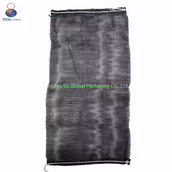 PP Potatoes Woven Mesh Net Packing Bag 50kg for Packing Onions