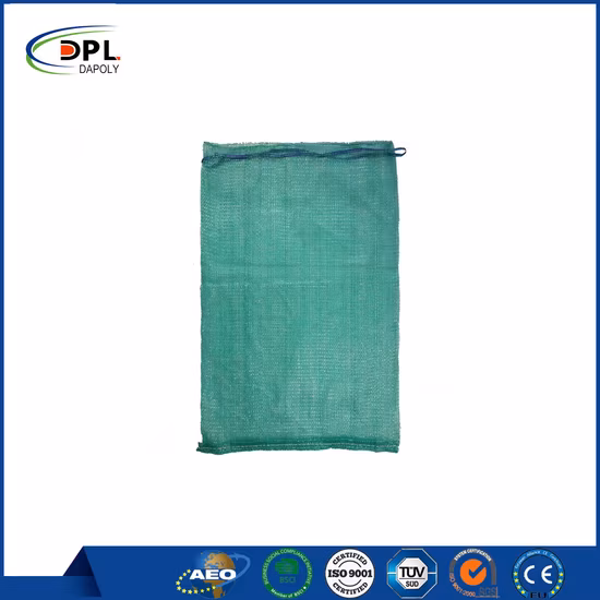 High Quality Plastic 50kg Onion Potato Sacks Tubular PP Mesh Bag Onion Fruit Net Bags Hot for Sale